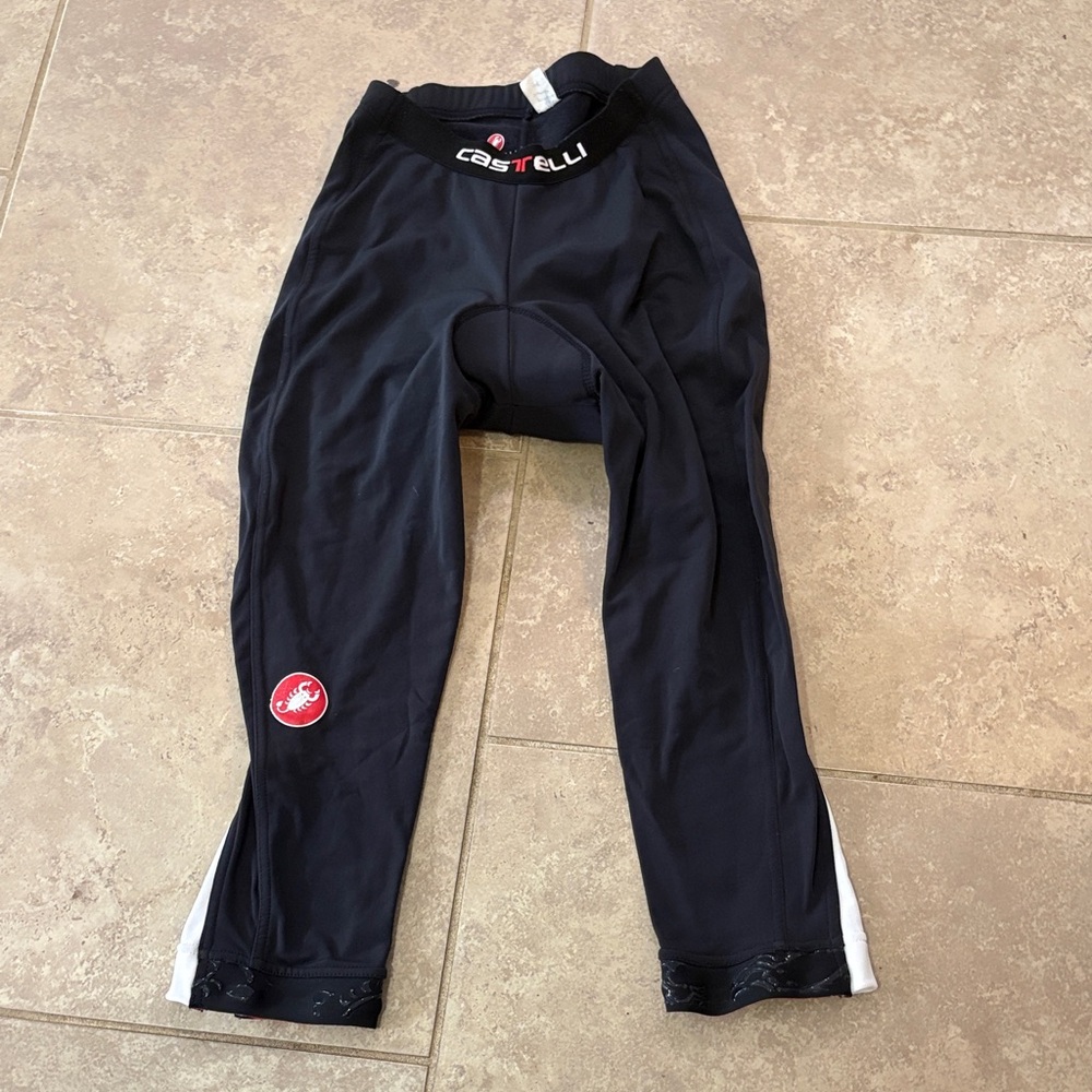 Castelli Men's Black Cycling Pants